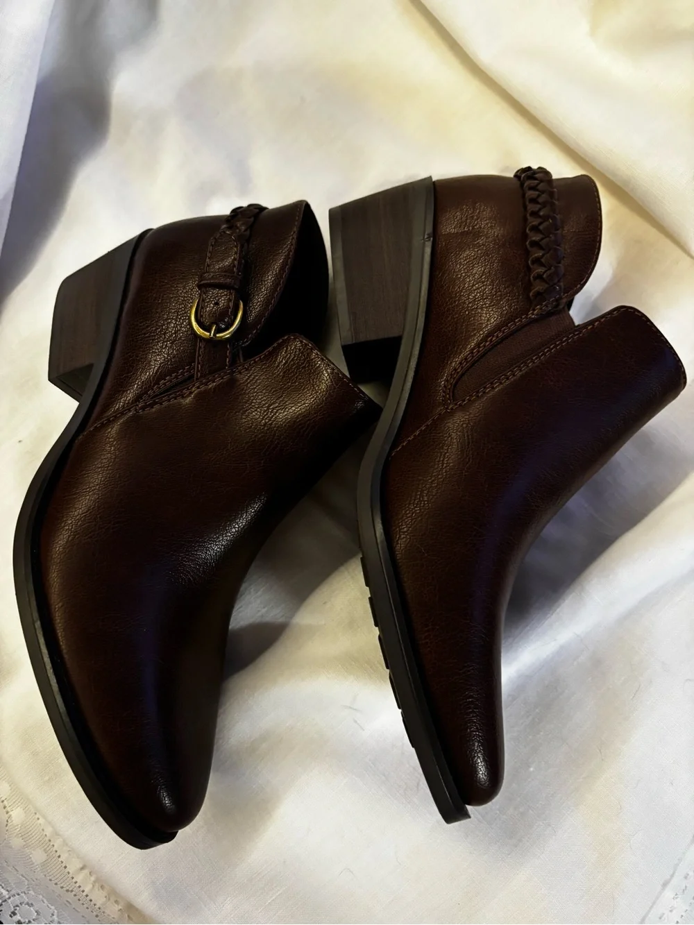 BareTraps Men's Dark Brown Chukka Ankle Boots